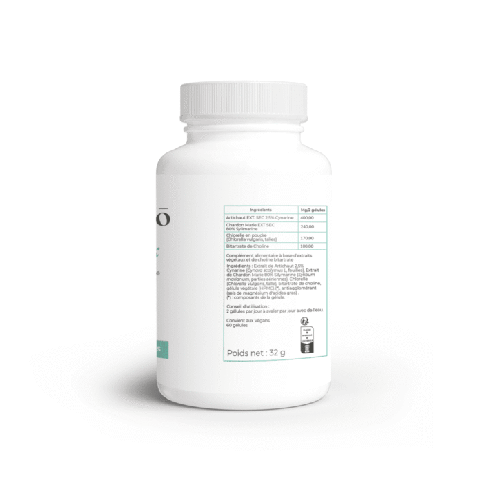 Gélules détox _ chardon marie, artichaud, chlorelle, choline.2