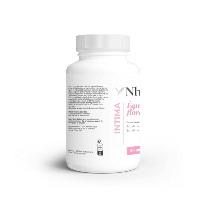 Gélules flore intime_ probiotiques, prébiotiques, piseenlit, canelle de ceylan.2