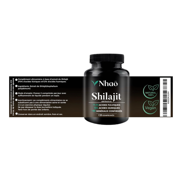 Shillajit_gélules ingrédients