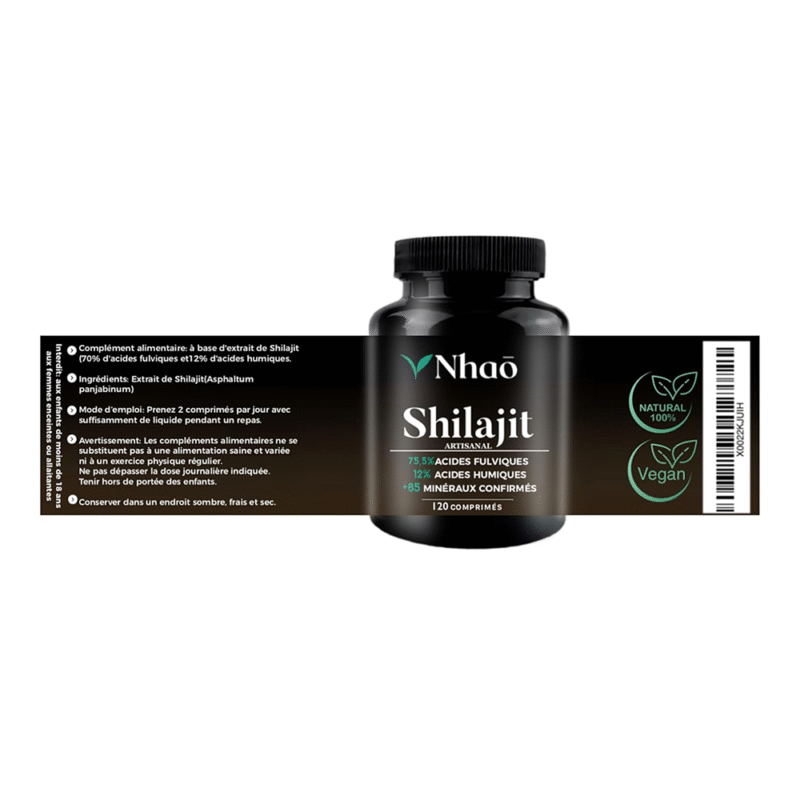 Shillajit_gélules ingrédients